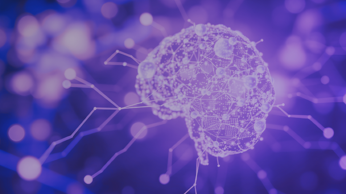 futuristic image of a tech brain